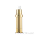 Small 15ml gold spray airless bottle for cosmetics